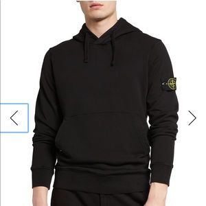 Stone island black hoodie